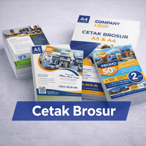 Cetak Brosur A5 & A4 Murah Jakarta
