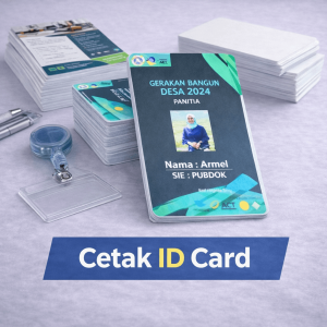 Cetak ID Card Jakarta – Murah, Satuan, dan Bisa Online