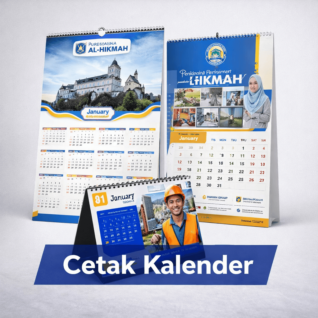 Cetak Kalender 2026 - Kalender Meja & Dinding Murah Berkualitas