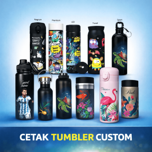 Cetak Tumbler Custom Murah Terdekat di Jakarta Timur